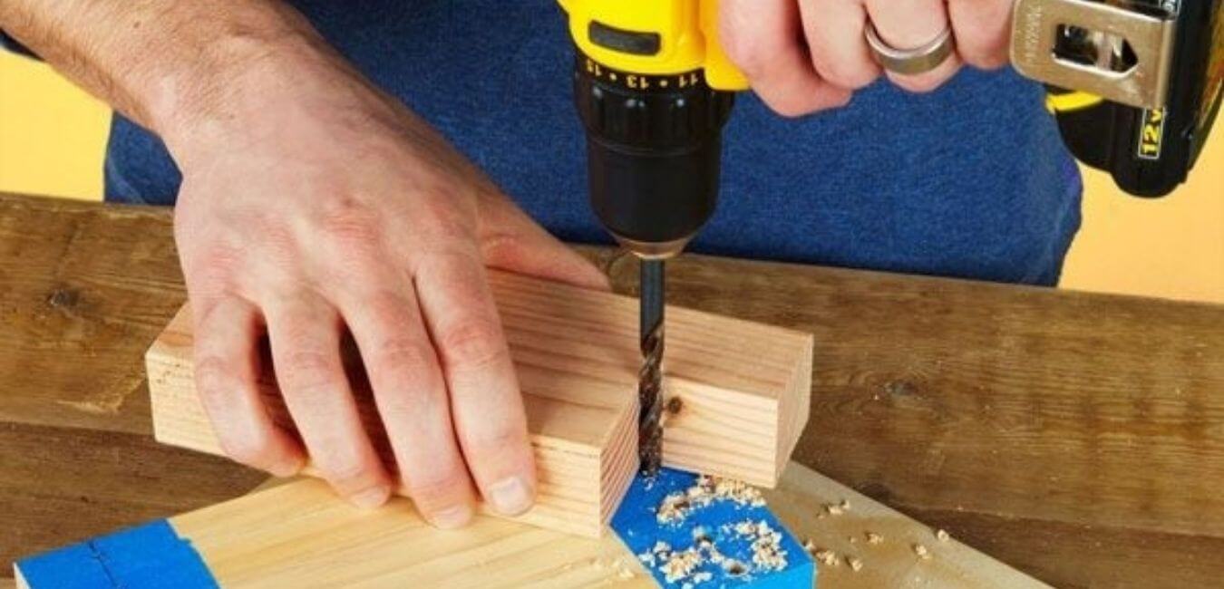 how to drill a straight hole without a drill press