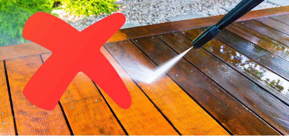 How To Clean a Wooden Deck Without a Pressure Washer DIY Woodworking Mastery
